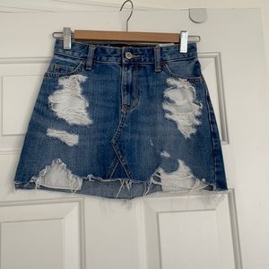 Denim skirt